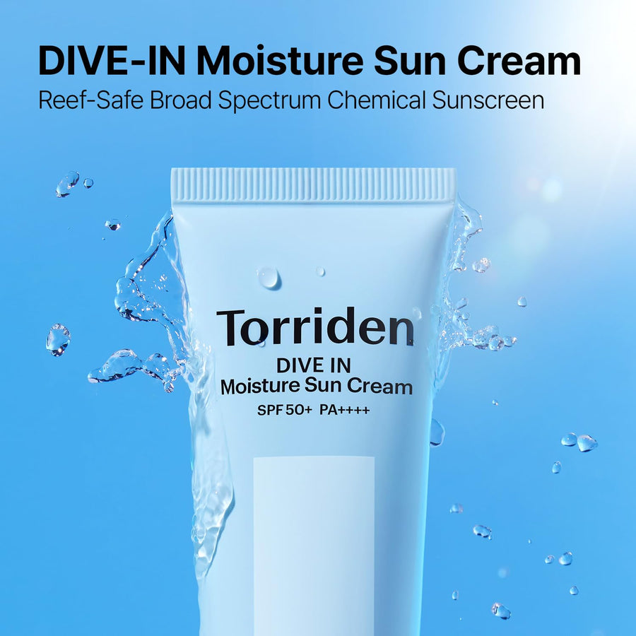 TORRIDEN Dive-In Moisture Sun Cream SPF 50+ PA++++ (60ml) - CHERIPAI